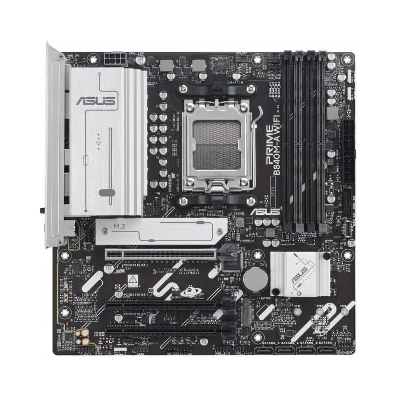 ASUS PLACA BASE PRIME B840M-A WIFI mATX AM5 - 2