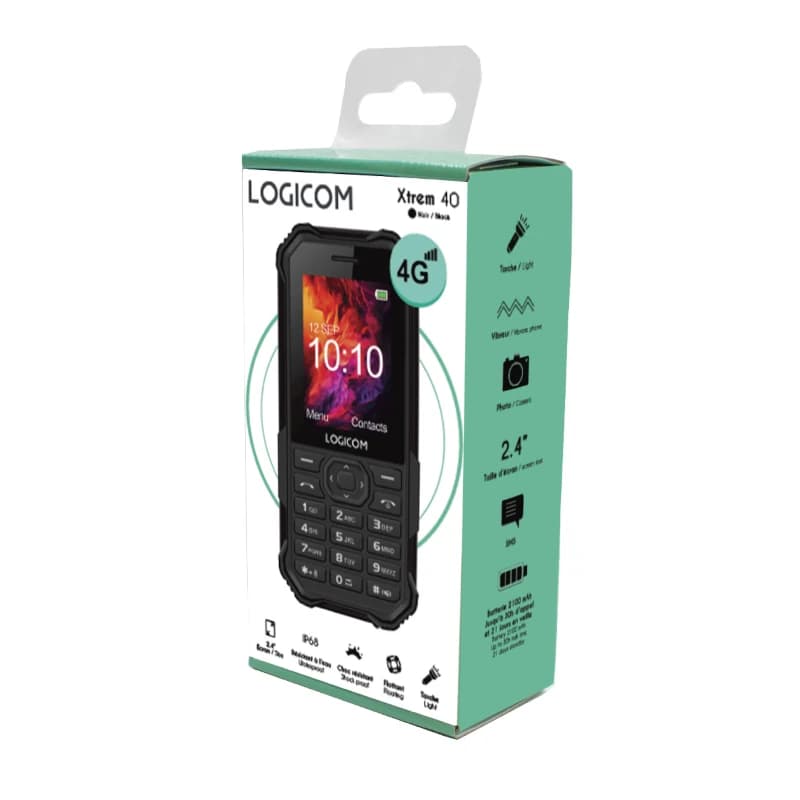 Logicom Xtrem 40 Móvil Básico 4G 2.4" IP68 - 4