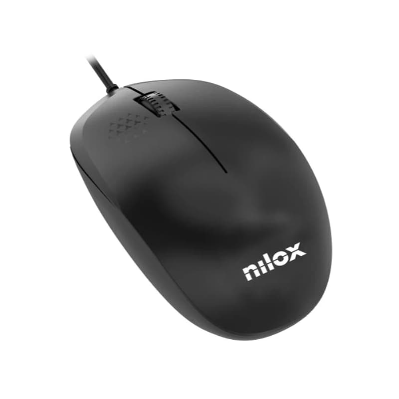 Nilox Ratón MOUSB1012 1200 dpi USB - 2