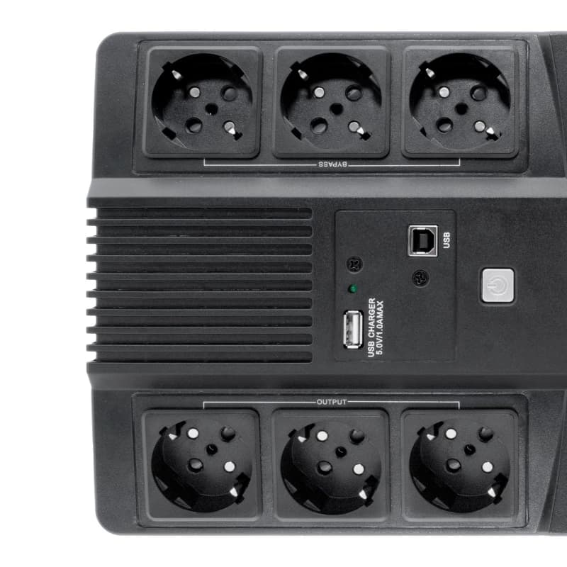 COOLBOX SAI SCUDO3 800VA/480W CON PANTALLA  LCD - 3
