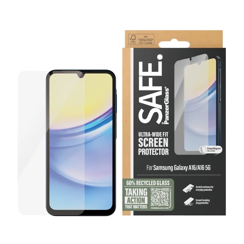 SAFE by PanzerGlass Protector Samsung A16 -A16 5G - 3
