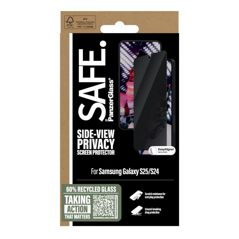 SAFE by PanzerGlass Privacy Scr Samsung  S25-S24 - 4
