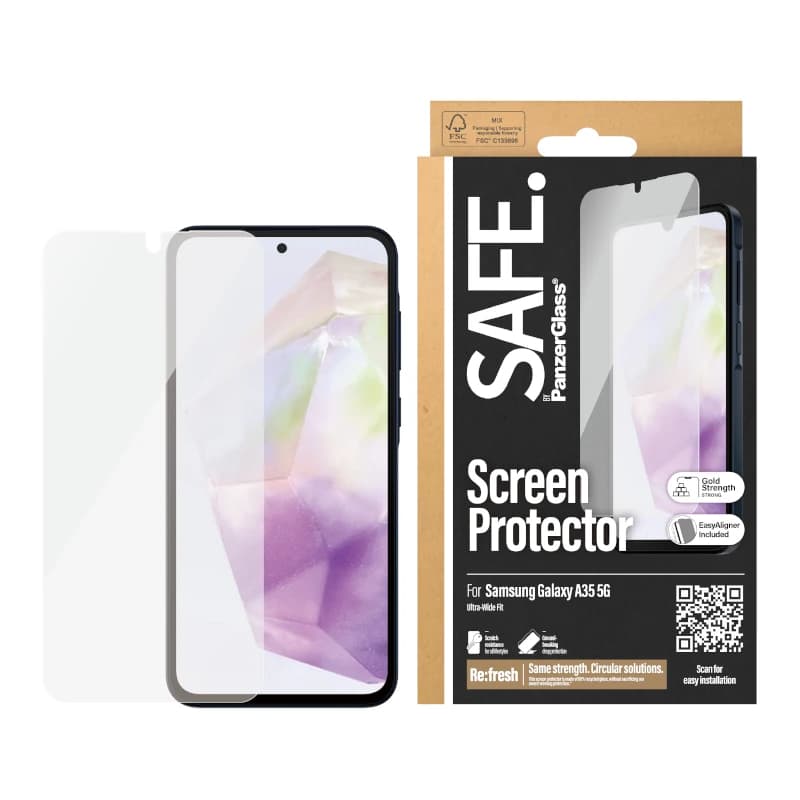 SAFE by PanzerGlass Screen Protector Samsung A35 - 3