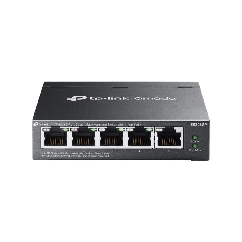TP-Link ES205GP Switch 4xGb PoE+ 1xGb 65W Desktop - 2
