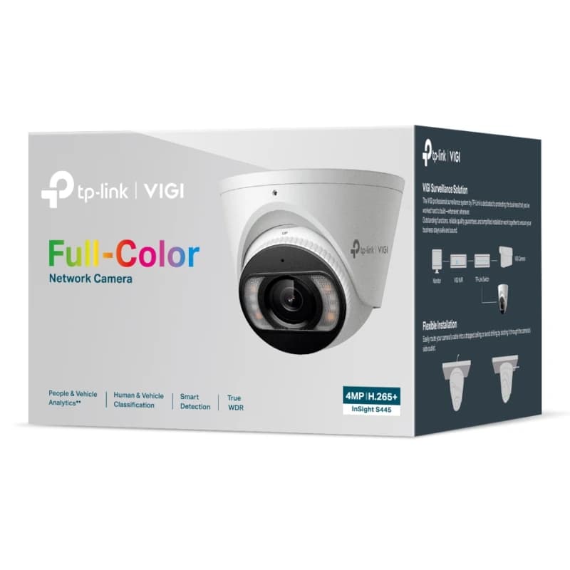 VIGI S445(4mm) Cámara NW Turret 4MP Full-Color - 4