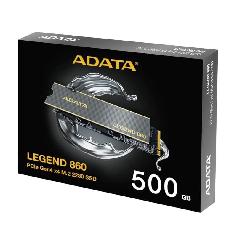 ADATA SSD LEGEND 860 500GB PCIe Gen4x4 5000 MB-s - 4