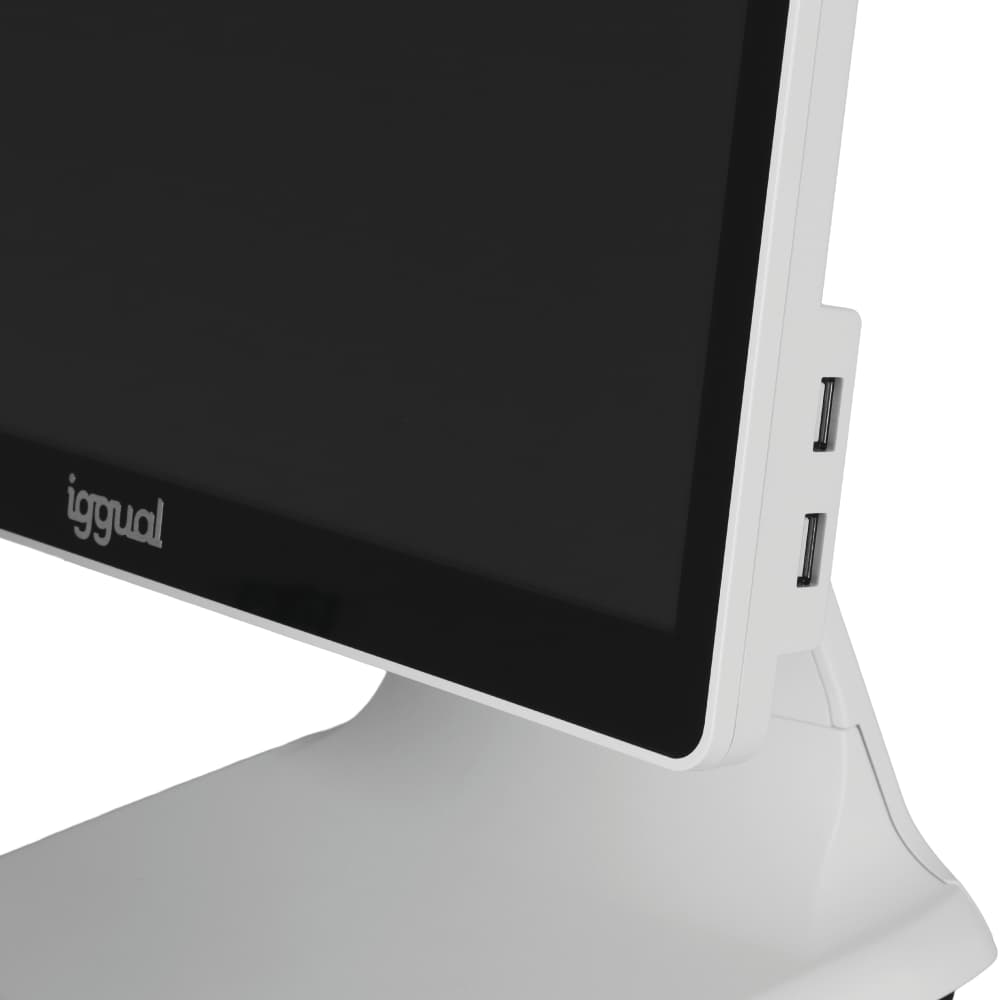 iggual TPV 15,6" 16:9 N100 4+128GB no SO blanco - 3