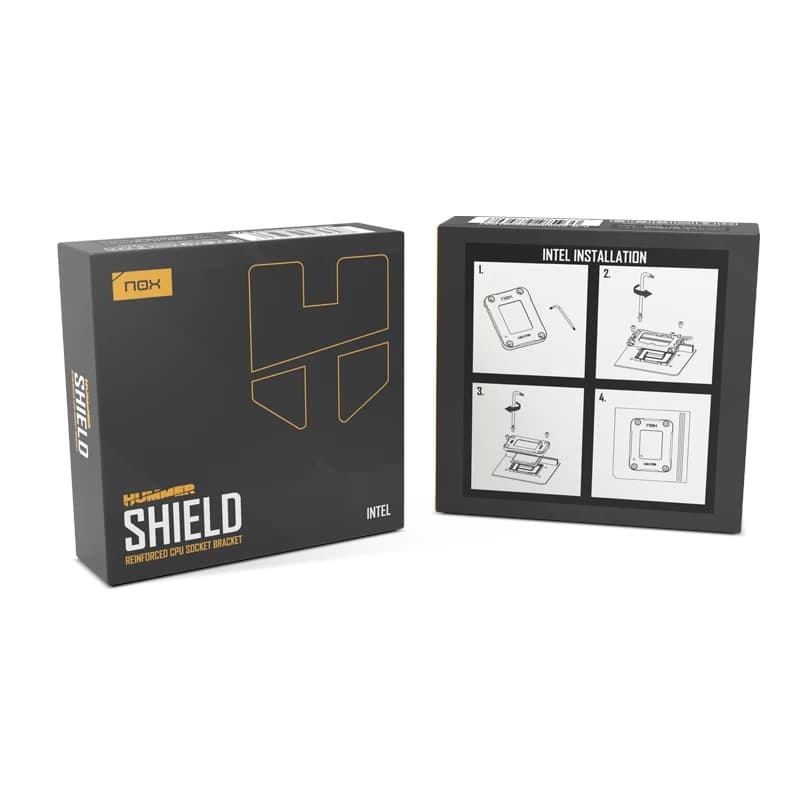 NOX Soporte Zócalo CPU INTEL HUMMER SHIELD - 4
