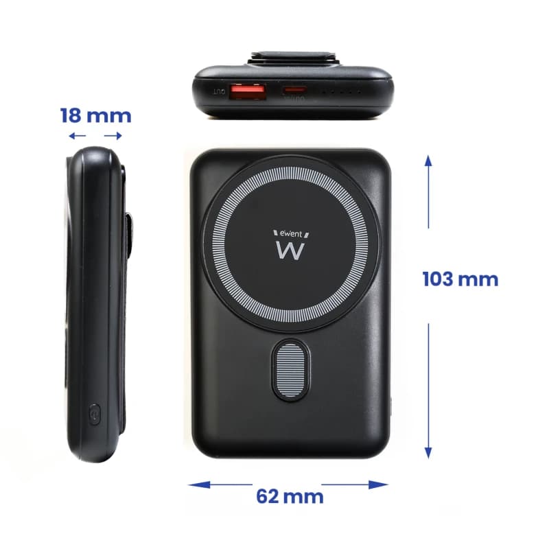 EWENT POWERBANK 10000mAh MagSafe PD 22,5W - 2