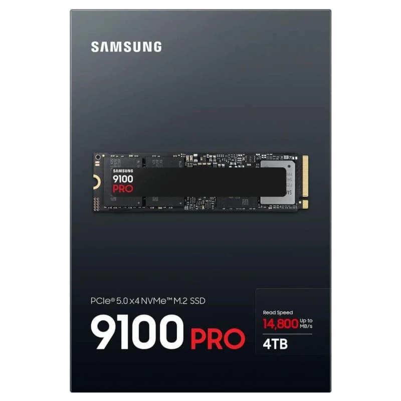 Samsung 9100 PRO SSD 4TB PCIe 5.0 14800 MB-s - 4