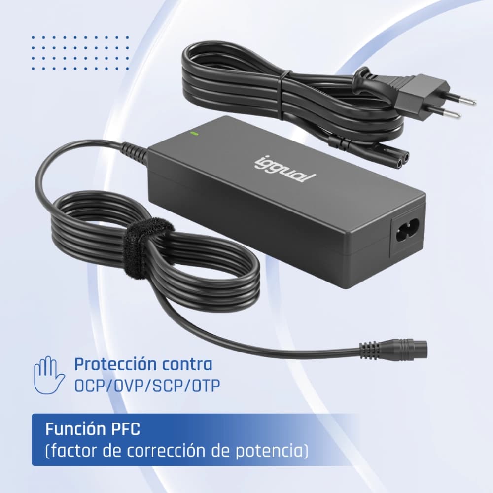 iggual Cargador Universal Automático CUA-C-12T-90W - 6
