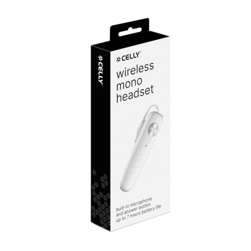 Celly Auricular mono Bluetooth Blanco - 4
