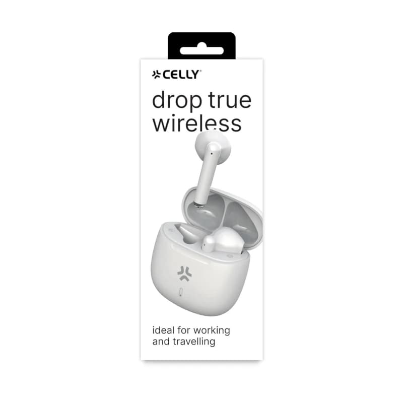 Celly Auricular True EARBUDS BUZ Blanco - 2