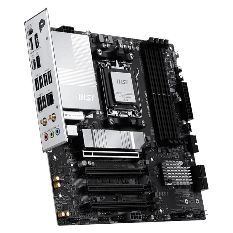 MSI Placa Base PRO B850M-P DDR5 WIFI AM5 - 3