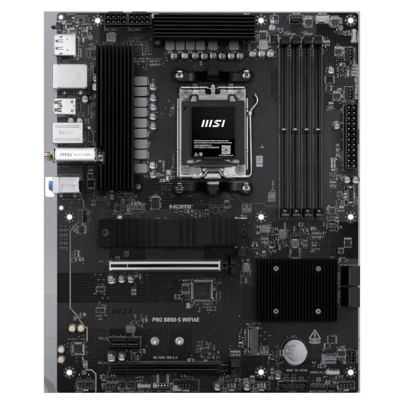 MSI Placa Base PRO B850-S WIFI6E DDR5 ATX AM5 - 2