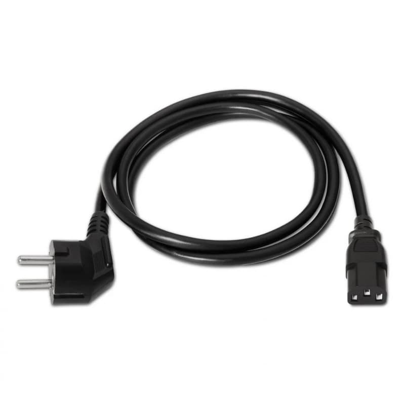 Aisens Cable Alimentación CEE7M-C13H negro 5.0m - 2