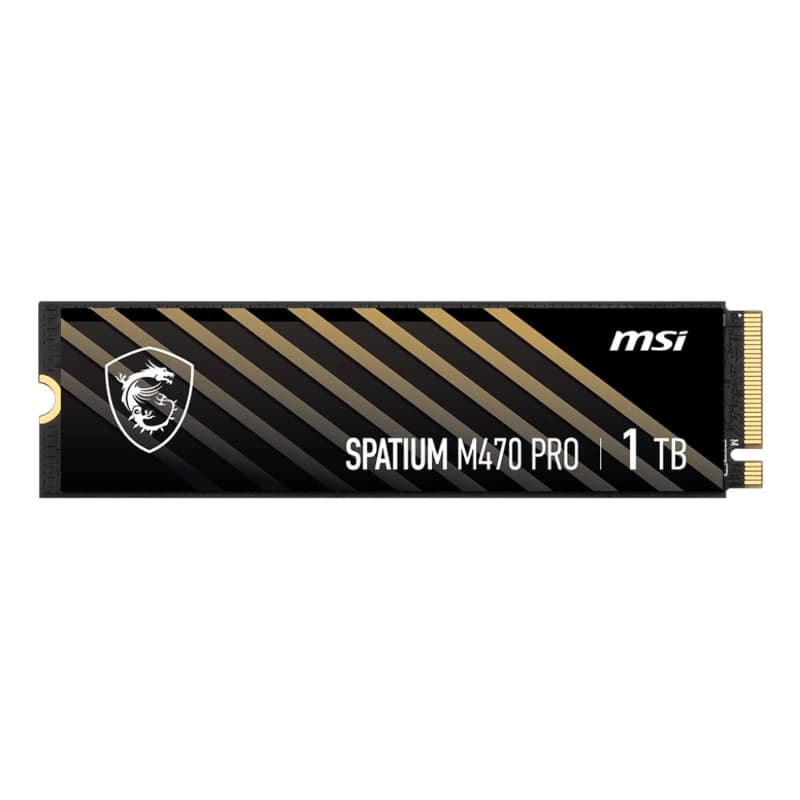 MSI SSD Spatium M470 Pro 1Tb PCIe 4.0 NVMe 6000Mbs - 2