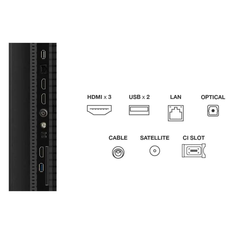 TCL 50P7K TV 50" UHD QLED GOOGLETV DOLBY ATMOS - 4