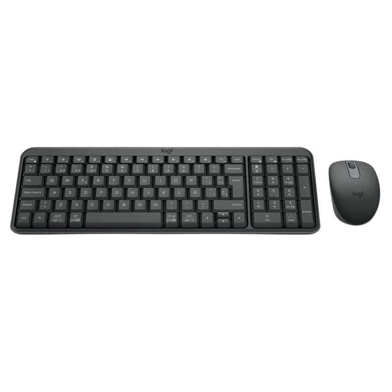 Logitech Teclado+raton MK250 bluet Negro - 2