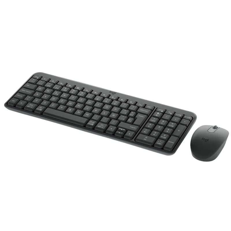 Logitech Teclado+raton MK250 bluet Negro - 4