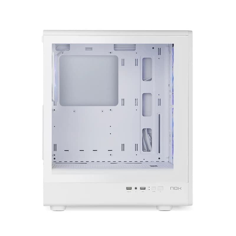 NOX Semitorre INFINITY IOTA ARGB Blanco USB 3.0 - 2