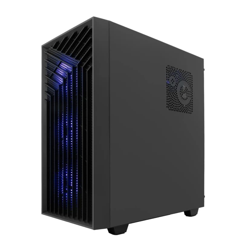 Coolbox Caja Gaming ATX GA300 GRIDLINE Black - 3