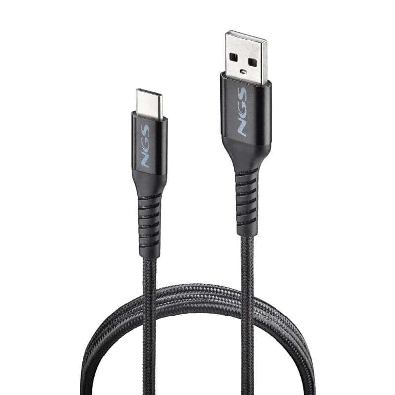 NGS CABLE CARGA RAPIDA USB A-USB-C 2.0 1MT 480BPS - 2