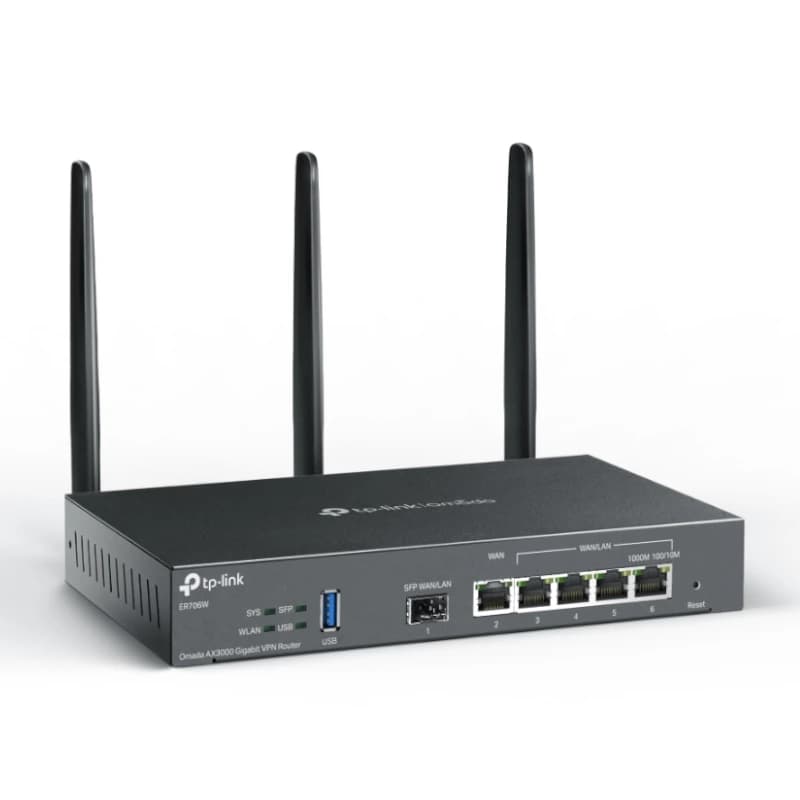 TP-Link ER706W Router WiFi6 Omada AX3000 Doble Ban - 2