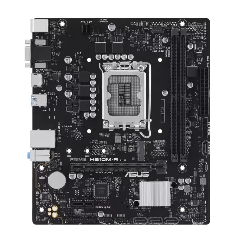 ASUS Placa Base PRIME H610M-R DDR5  mATX 1700 - 2