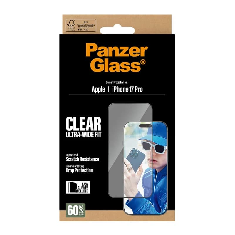 PanzerGlass Screen Protector iPhone 17 Pro - 4