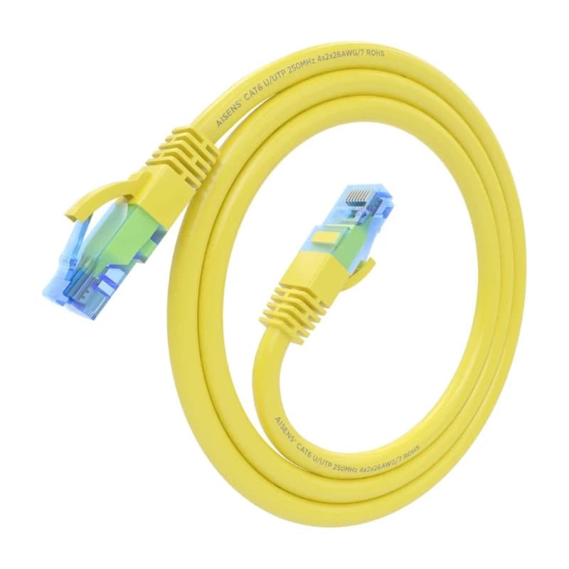 Aisens Cable RJ45 CAT.6 UTP AWG26 CCA Amari 0.5m - 2