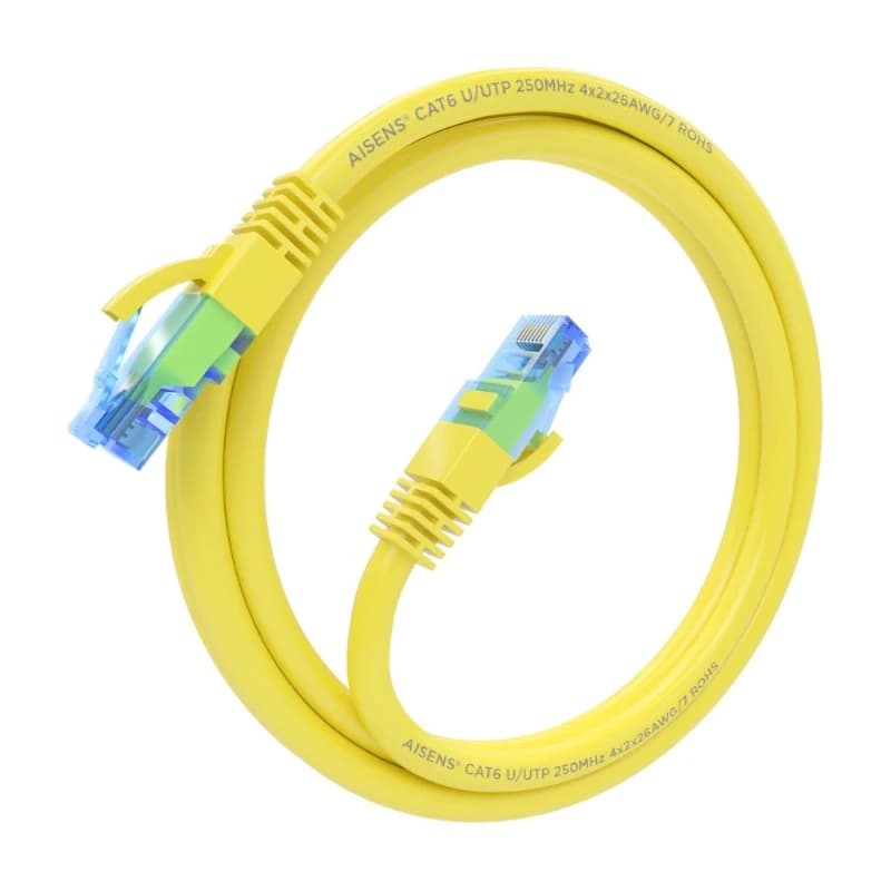 Aisens Cable RJ45 CAT.6 UTP AWG26 CCA Amari 1.5m - 2