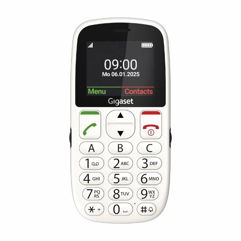 Gigaset Móvil Senior GL395 2.2" SIM Blanco - 2