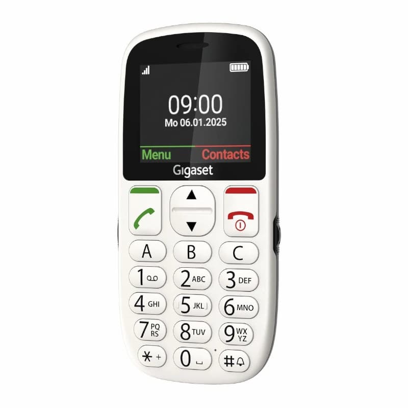 Gigaset Móvil Senior GL395 2.2" SIM Blanco - 3