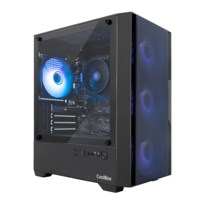 Coolbox Gaming GM220 MPFusion Microatx F.Mesh S.FT - 2