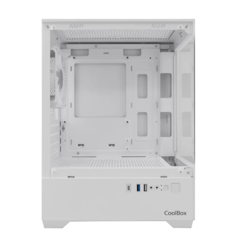 Coolbox Caja Gaming MATX GM200 V.Lite ARGB S.FTE B - 3