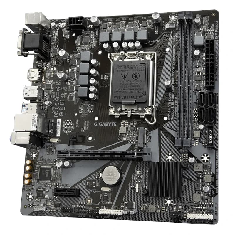 Gigabyte Placa Base H610M H V2 DDR5  mATX 1700 - 3