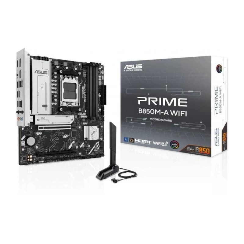 ASUS Placa Base PRIME B850M A WIFI mATX AM5 - 4
