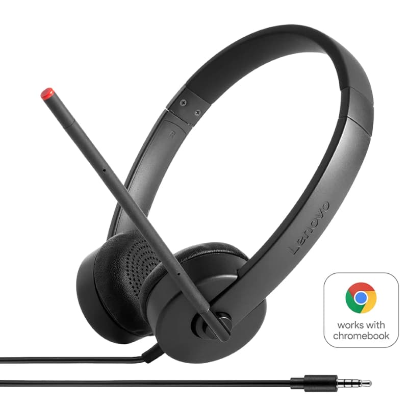 Lenovo Auriculares con micrófono Essential Stereo - 2