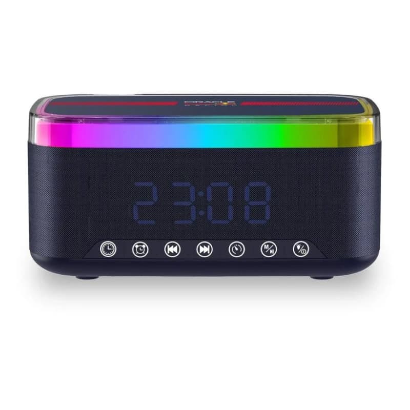 Red Bull Altavoz Radio Despertador Cargador 12W - 2