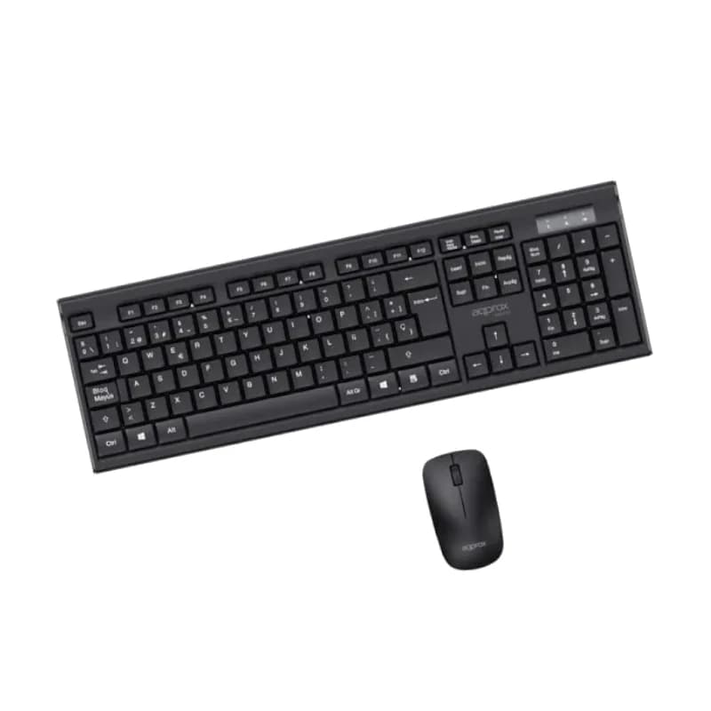 APPROX Teclado+raton inal. MX410 Negro - 2