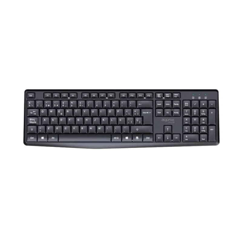 APPROX Teclado+raton inalamb X420B 1000DPI Negro - 3