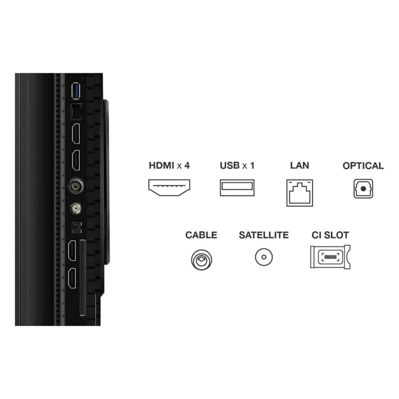 TCL 55P8K TV 55"  UHD QLED GOOGLETV 144HZ ONKYO - 4