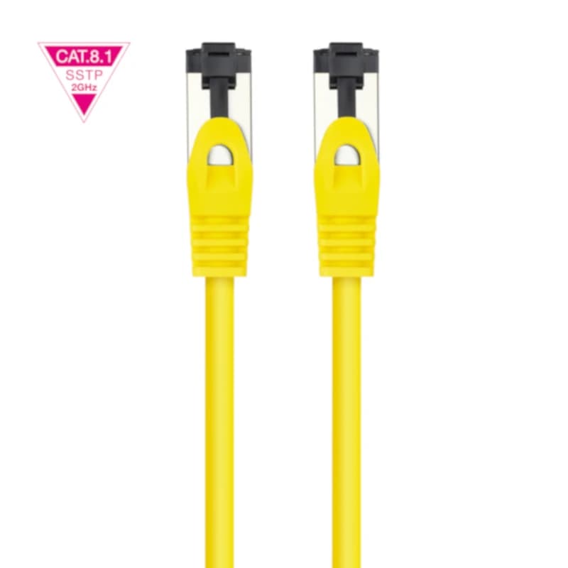 Nanocable Cable red Cat. 8.1 2GHZ SSTP Amarillo 2m - 3