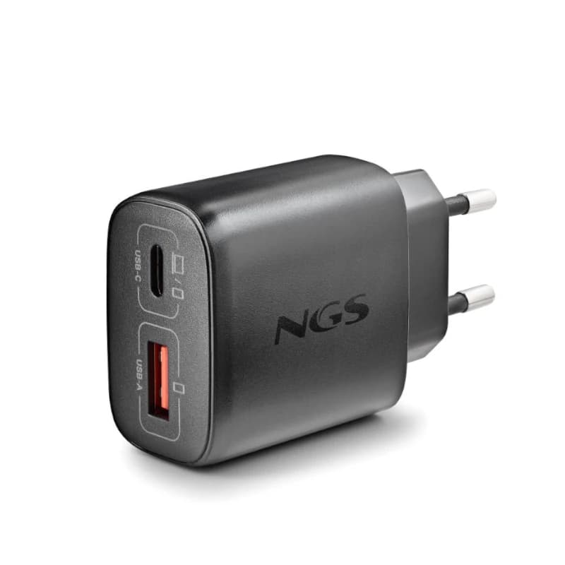 NGS CARGADOR GAN ULTRARAPIDO 45W USB-C+ USB-A - 2