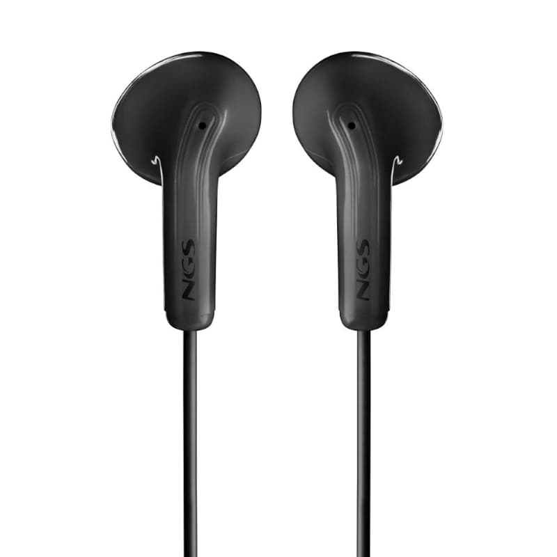 NGS Auricular Negro Estéreo Cable JACK 3.5 Mm - 3