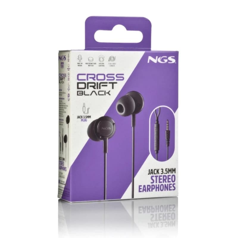 NGS Auricular Estéreo Cable JACK 3.5 Mm - 4