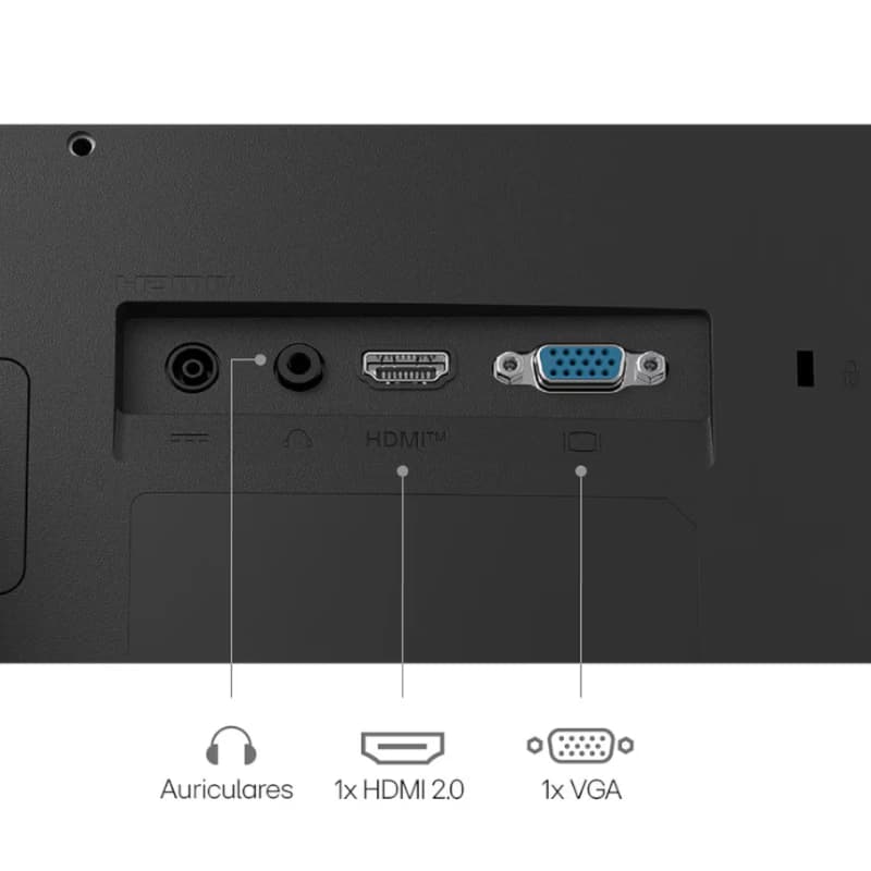 LG 24U411A-B monitor 23.8" FHD 120hz HDMI VGA - 4