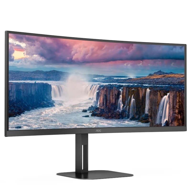 AOC CU34V5C Monitor 27" 2K HDMI USBc MM AA cur - 2