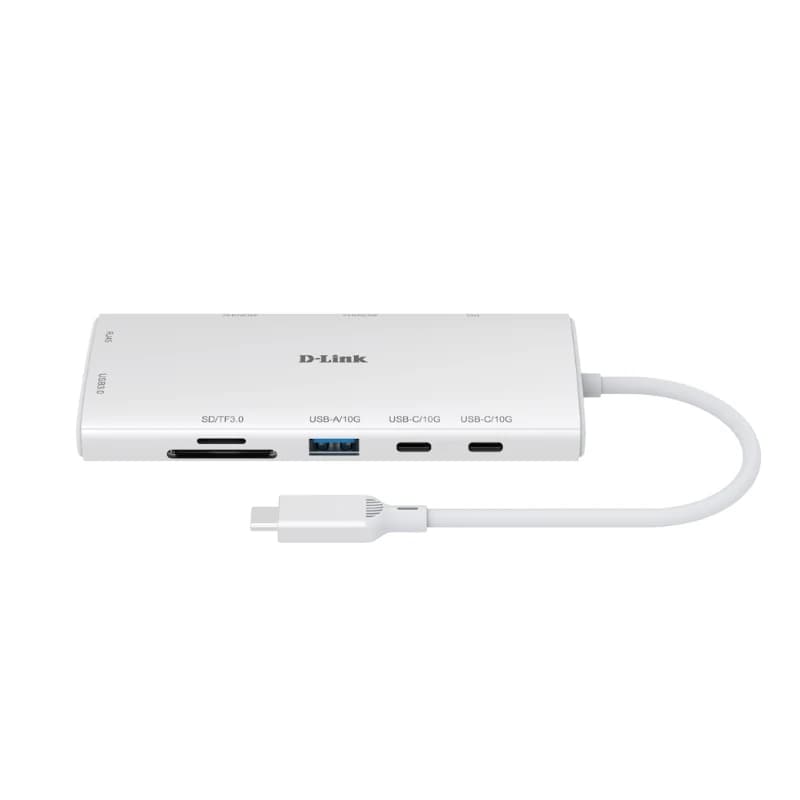 D-Link DUP-A01 Hub USB-C 10 en 1 2xHDMI - 2